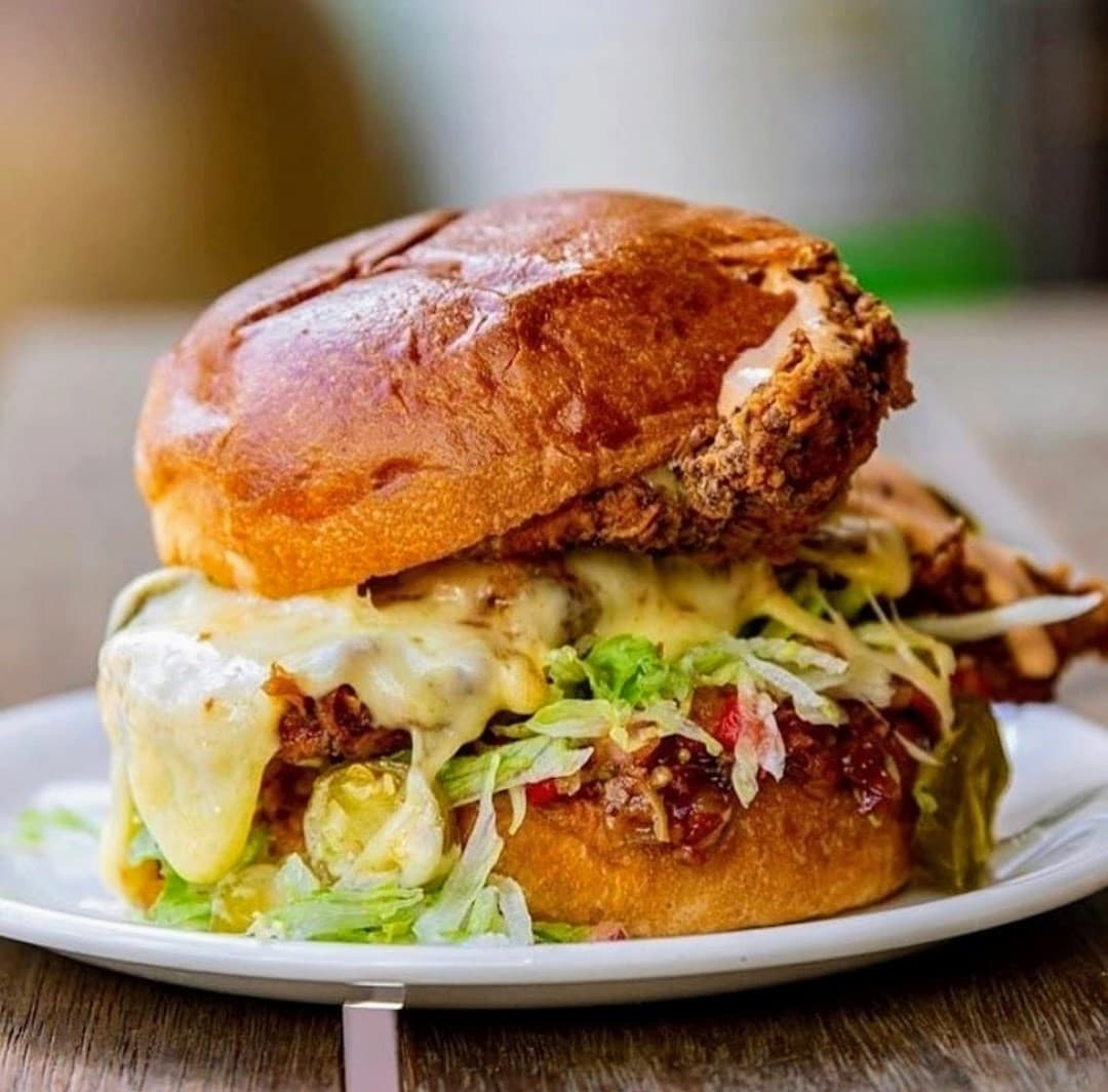 Chicken Burger with Cheese